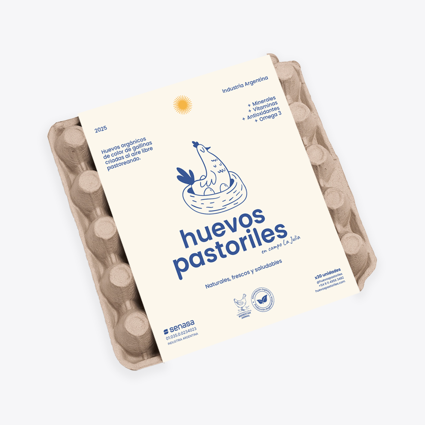 Pack Maple Huevos Orgánicos x30